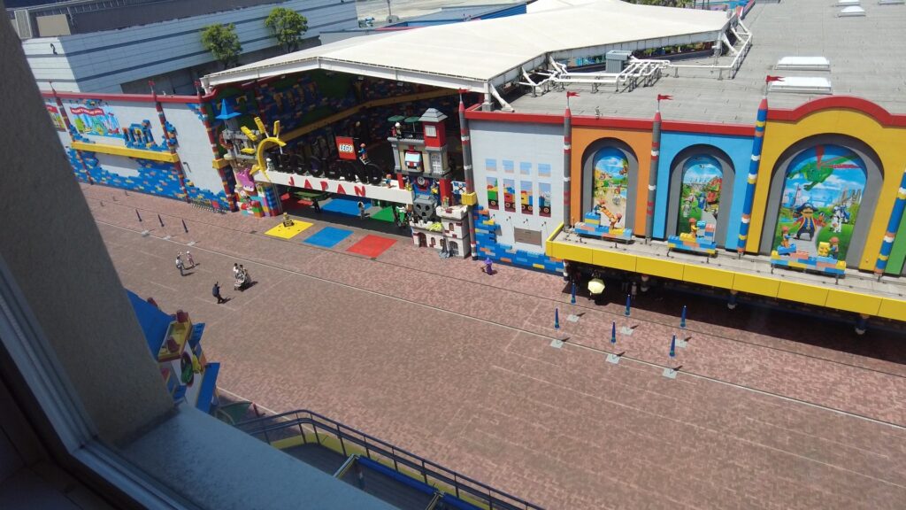 レゴランドホテル アドベンチャールーム ビューありの景観