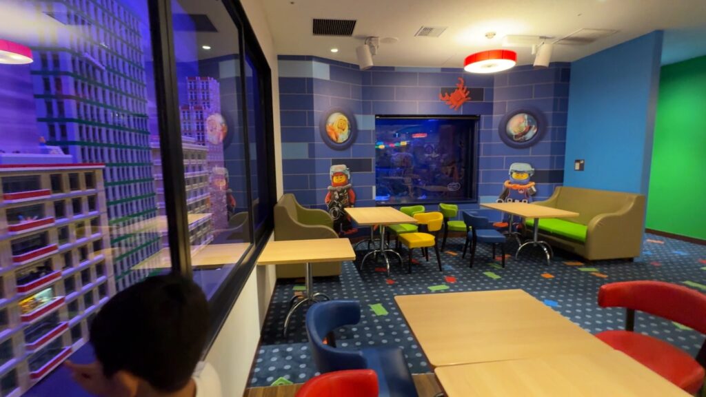 レゴランドホテル スカイラインの店内装飾